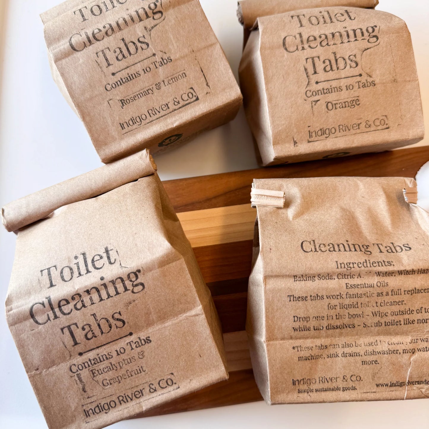 Toilet Cleaning Tabs- Indigo River & Co.