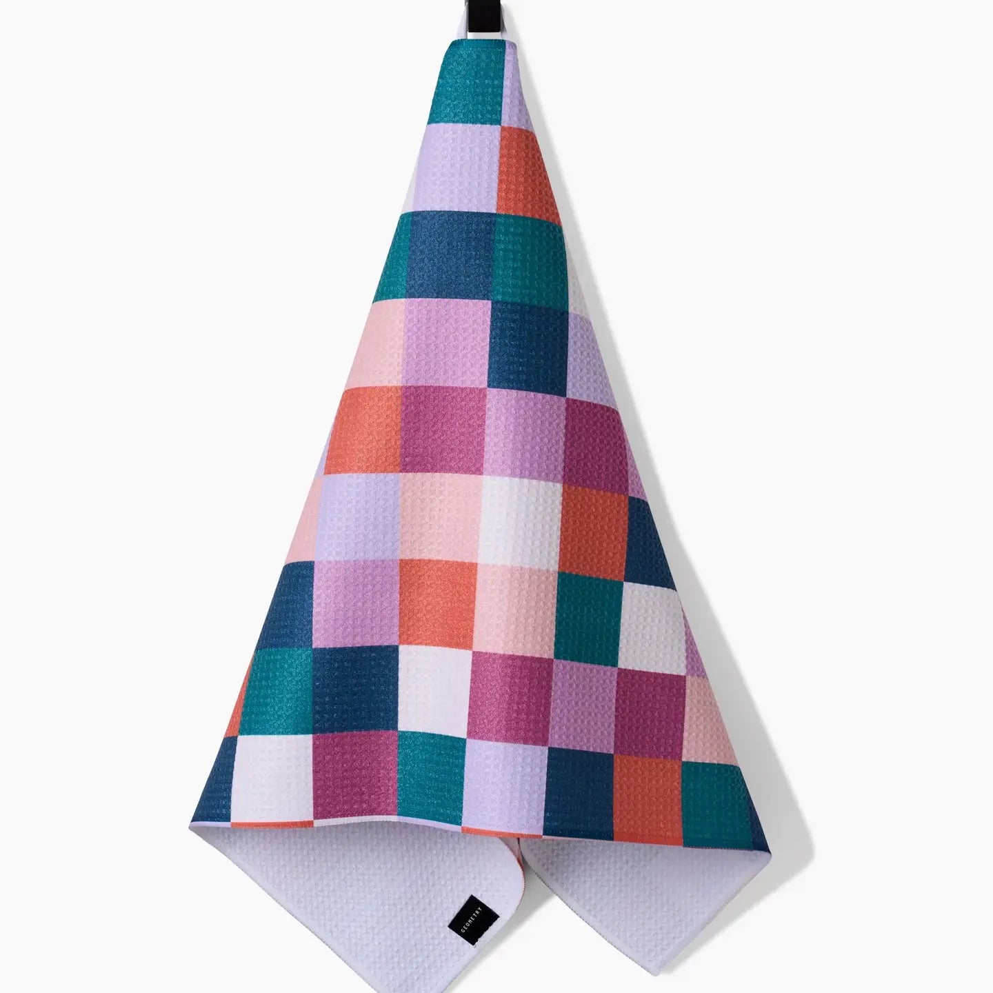 Fall Checkers Tea Towel