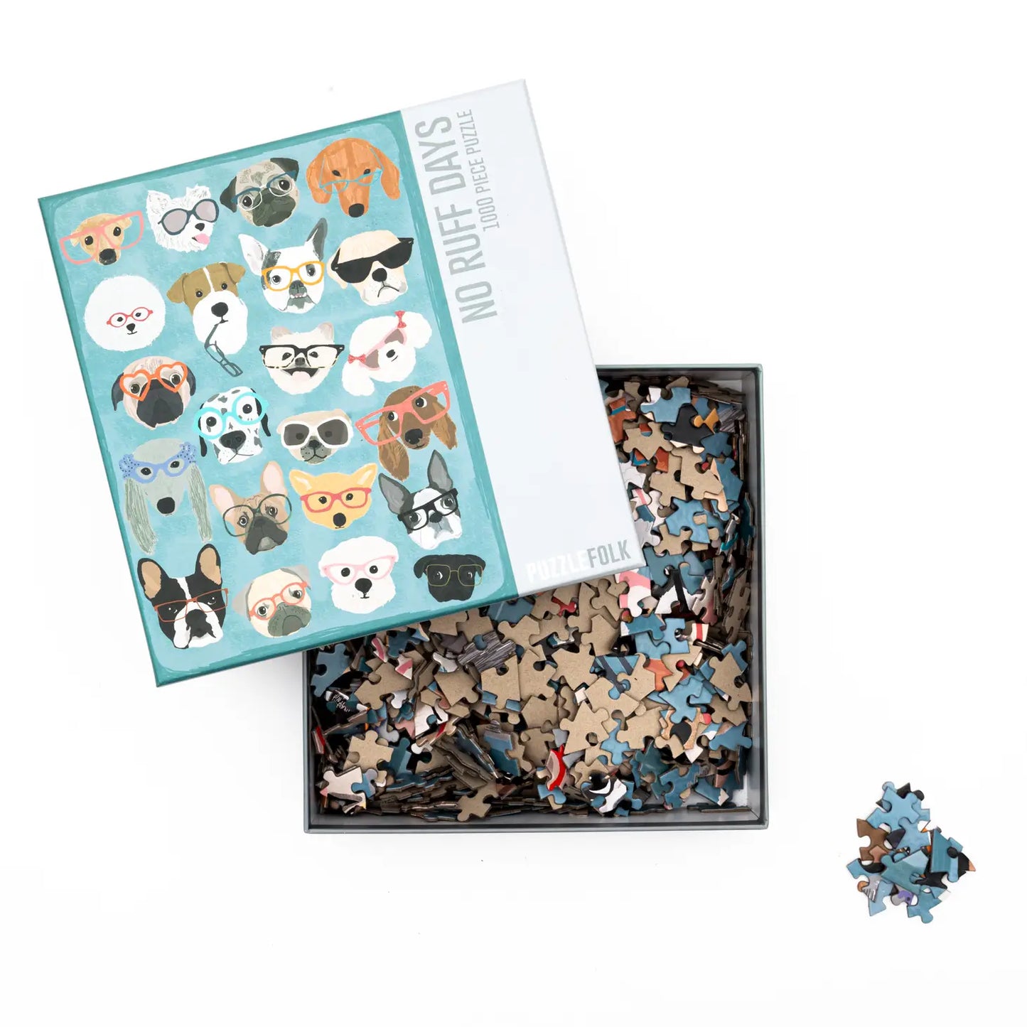 No Ruff Days Dogs 1000 Piece Puzzle