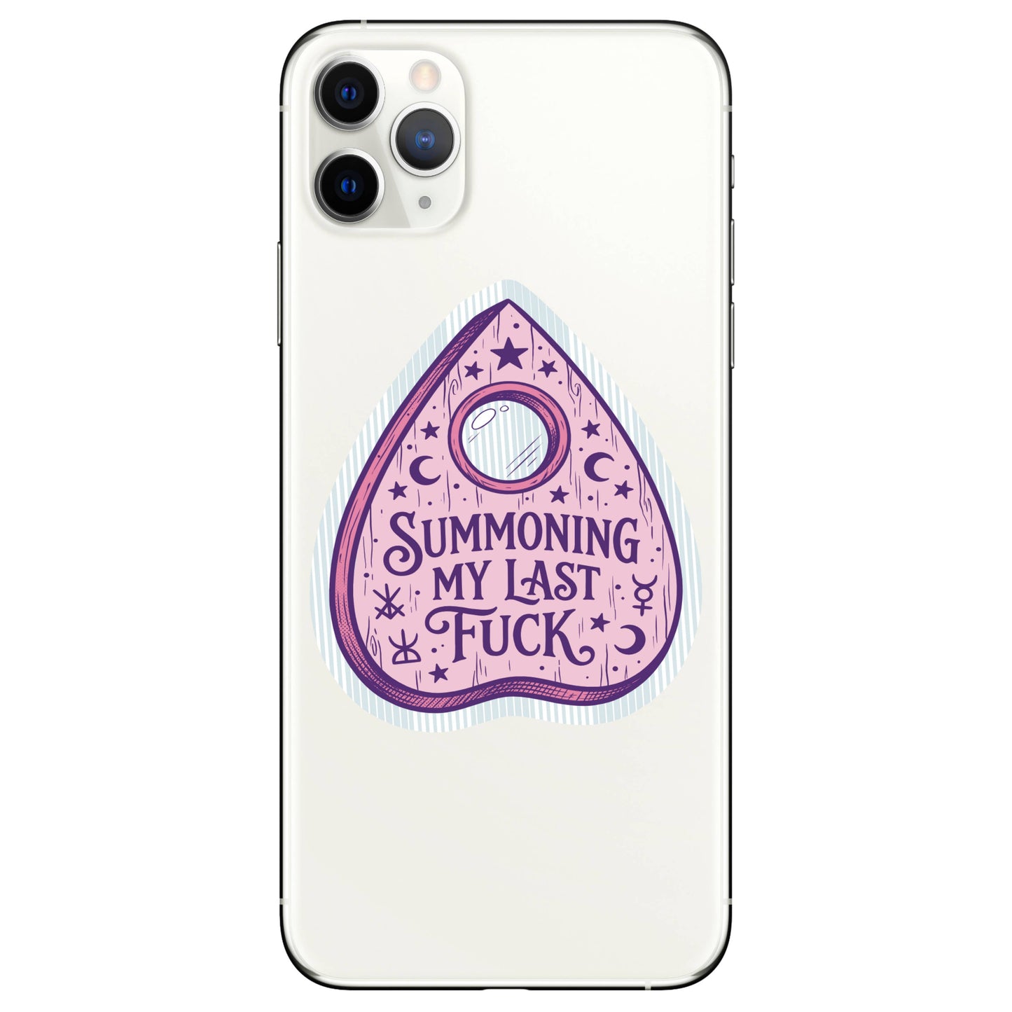 Summoning My Last Fuck Funny Cute High Quality Vinyl Sticker