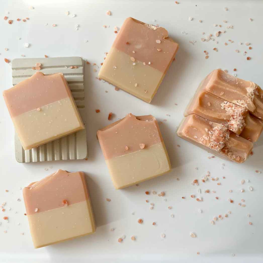 Rose Quartz Bar Soap- Indigo River & Co.