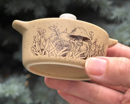 Pyrex-Inspired Forest Fancies Casserole Ceramic Trinket Box