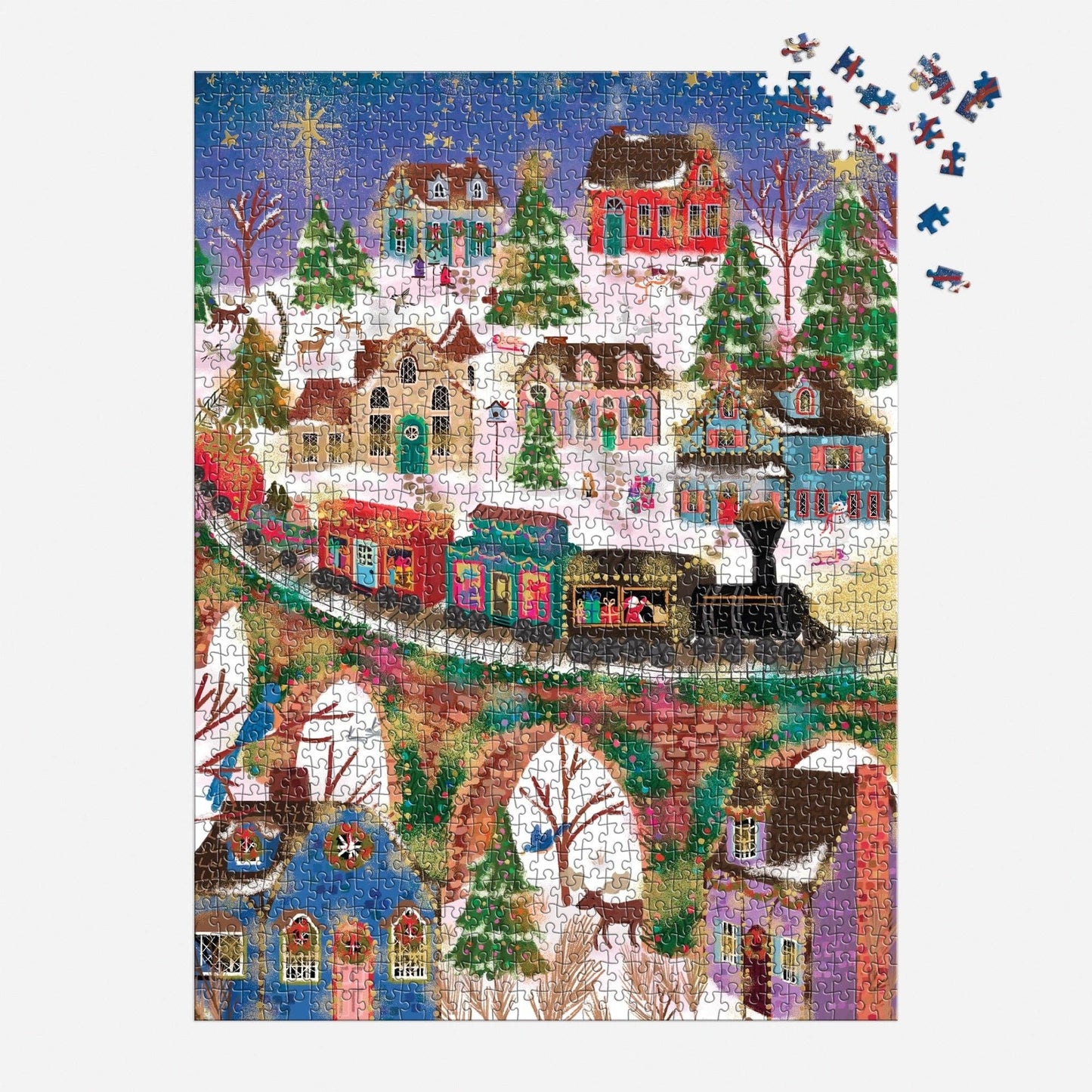 Joy Laforme Twinkletown Express 1000 Piece Foil Puzzle