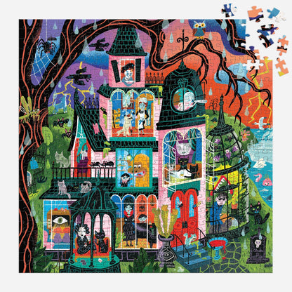 Monster Mansion 500 Piece Family Puzzle