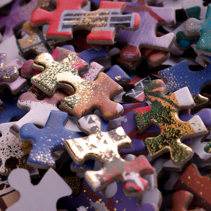 Joy Laforme Twinkletown Express 1000 Piece Foil Puzzle