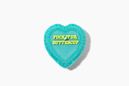Fuck It Up Buttercup Heart Candle (gift for women, funny)