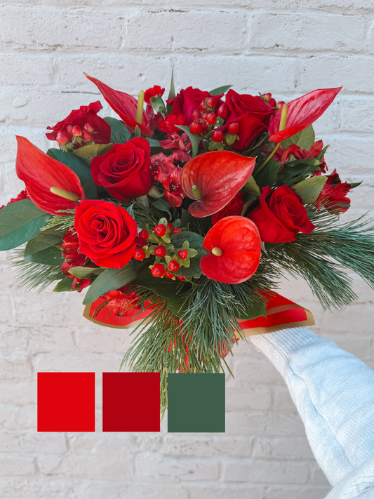 Very Merry Designer's Choice Flower Arrangement