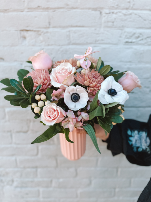 Designer’s Choice Flower Arrangement in Premium Vase