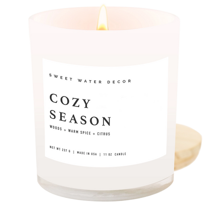 Cozy Season 11 oz Soy Candle