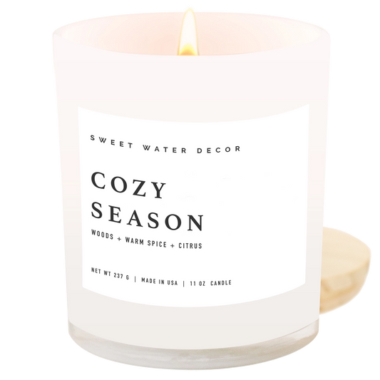 Cozy Season 11 oz Soy Candle