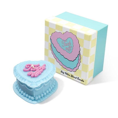 Fuck Off Heart Candle (Anti Valentine's Day, Galentines
