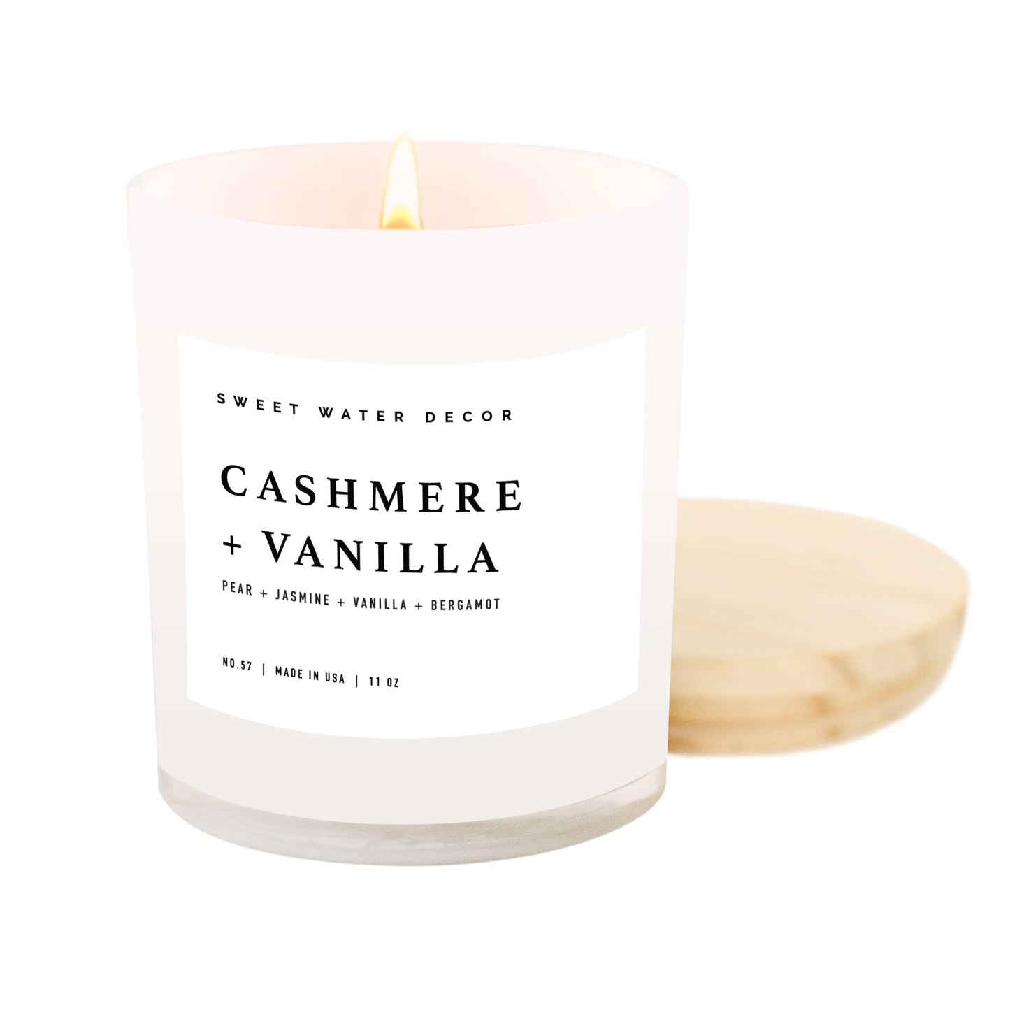 Cashmere and Vanilla 11 oz Soy Candle - Home Decor & Gifts