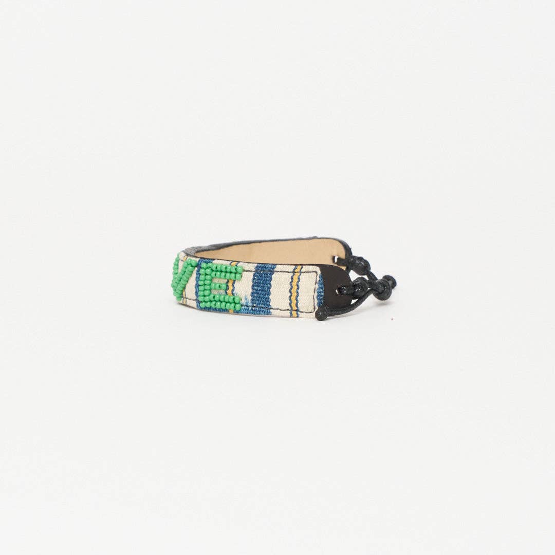 Mara Baule LOVE Bracelet - Apple Green
