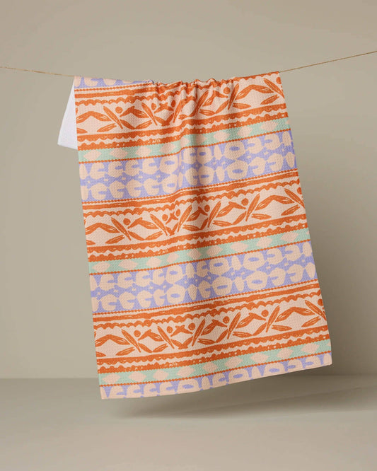 Mango Lagoon Tea Towel