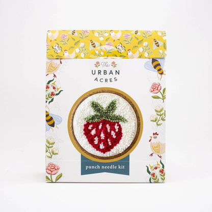 Strawberry Punch Needle Kit