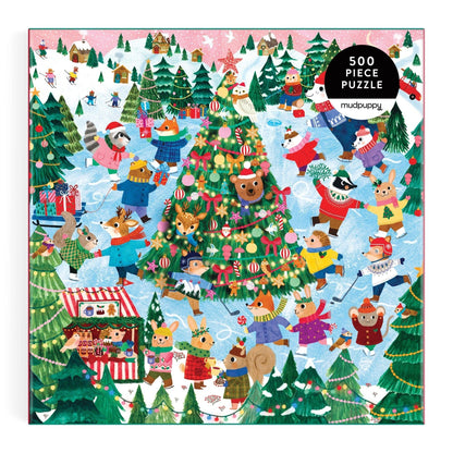 Winter Whirl 500 Piece Family Puzzle