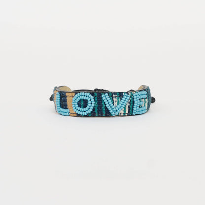Mara Baule LOVE Bracelet - Turquoise