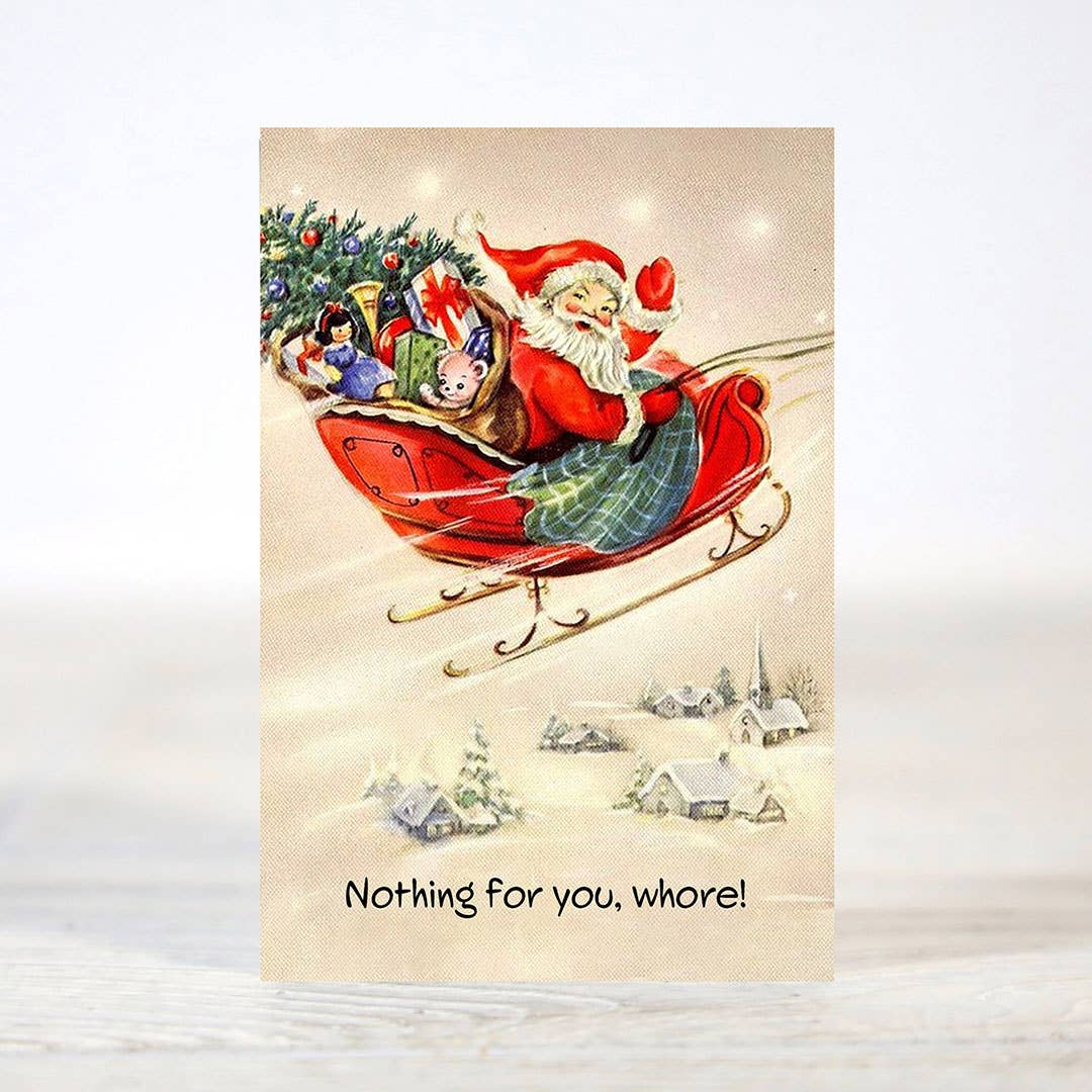 Mini 12 Days of Sarcastic Christmas Card Gift Set