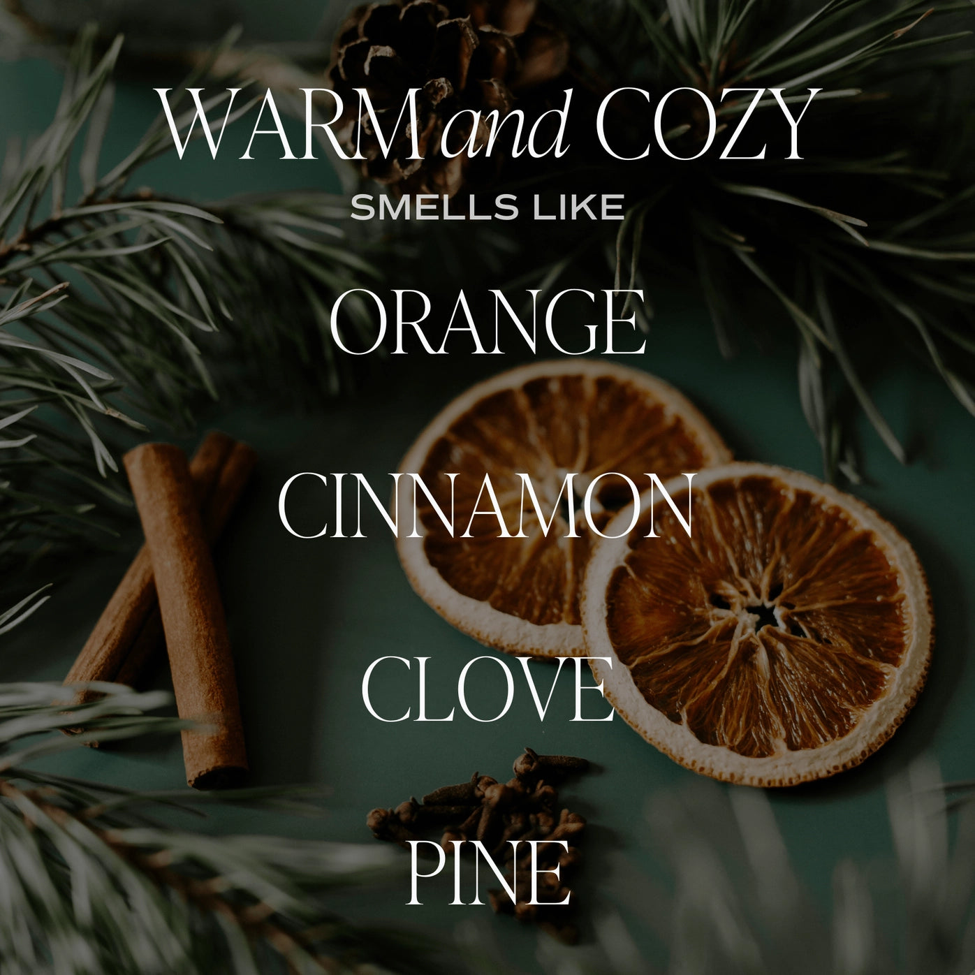 Warm and Cozy 15 oz Soy Candle, Matte Jar