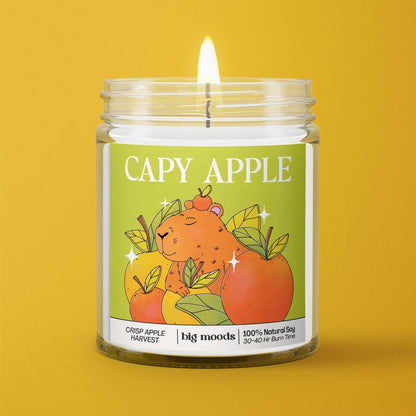 "Capy Apple" Crisp Apple - Soy Candle