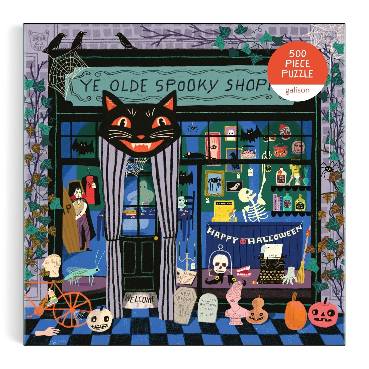 Ye Olde Spooky Shoppe 500 Piece Puzzle