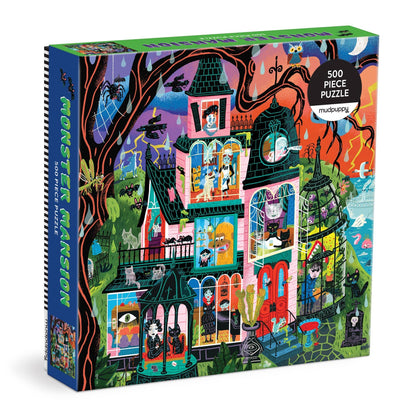 Monster Mansion 500 Piece Family Puzzle