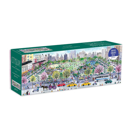 Cityscape 1000 Piece Panoramic Puzzle