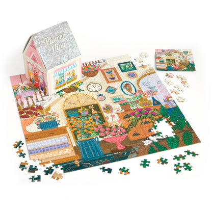 Flower Shop 500 Piece House Puzzle