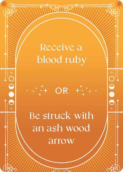 A Court of Thorns and Roses Official Deck: A Deck of Woulds or Rathers
