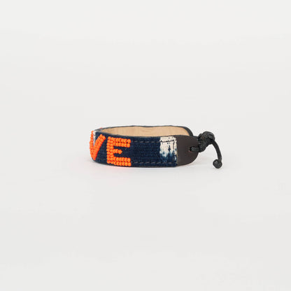 Mara Baule LOVE Bracelet - Orange