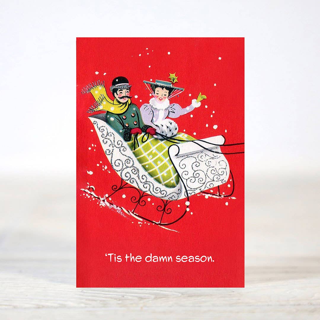 Mini 12 Days of Sarcastic Christmas Card Gift Set