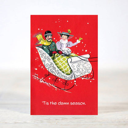 Mini 12 Days of Sarcastic Christmas Card Gift Set