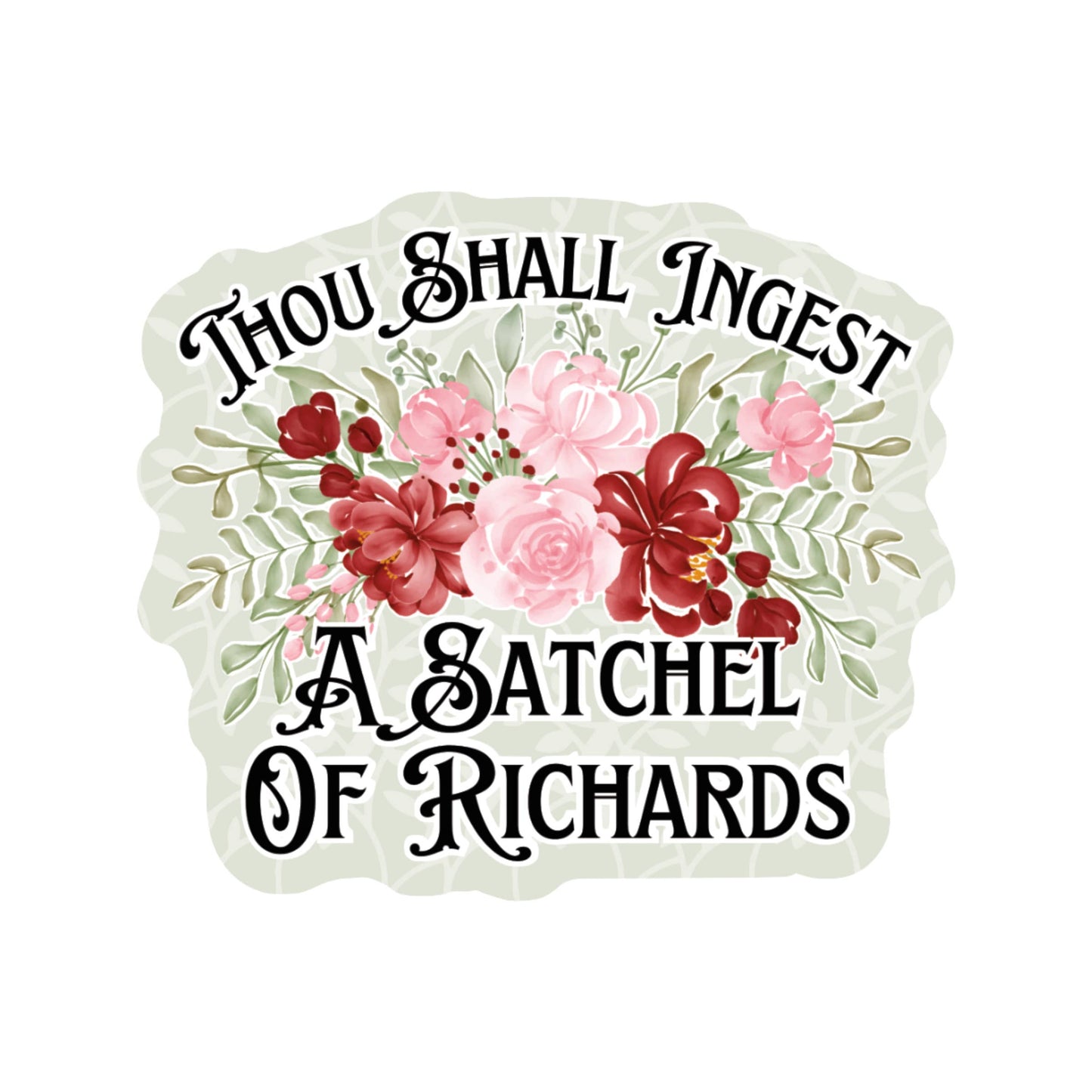 Vintage Funny Pun Sarcastic Humor High Quality Vinyl Sticker