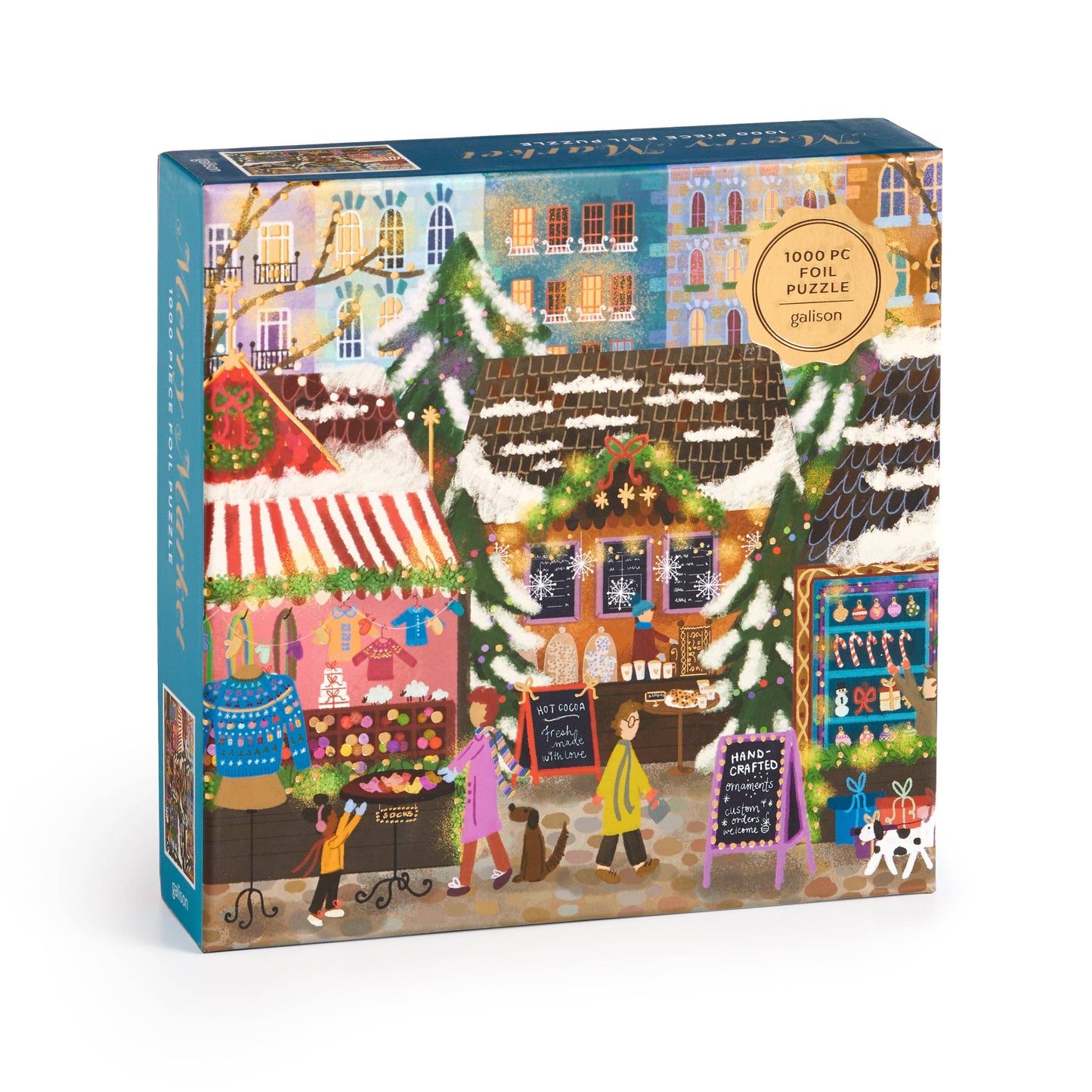 Merry Market 1000 Piece Foil Puzzle