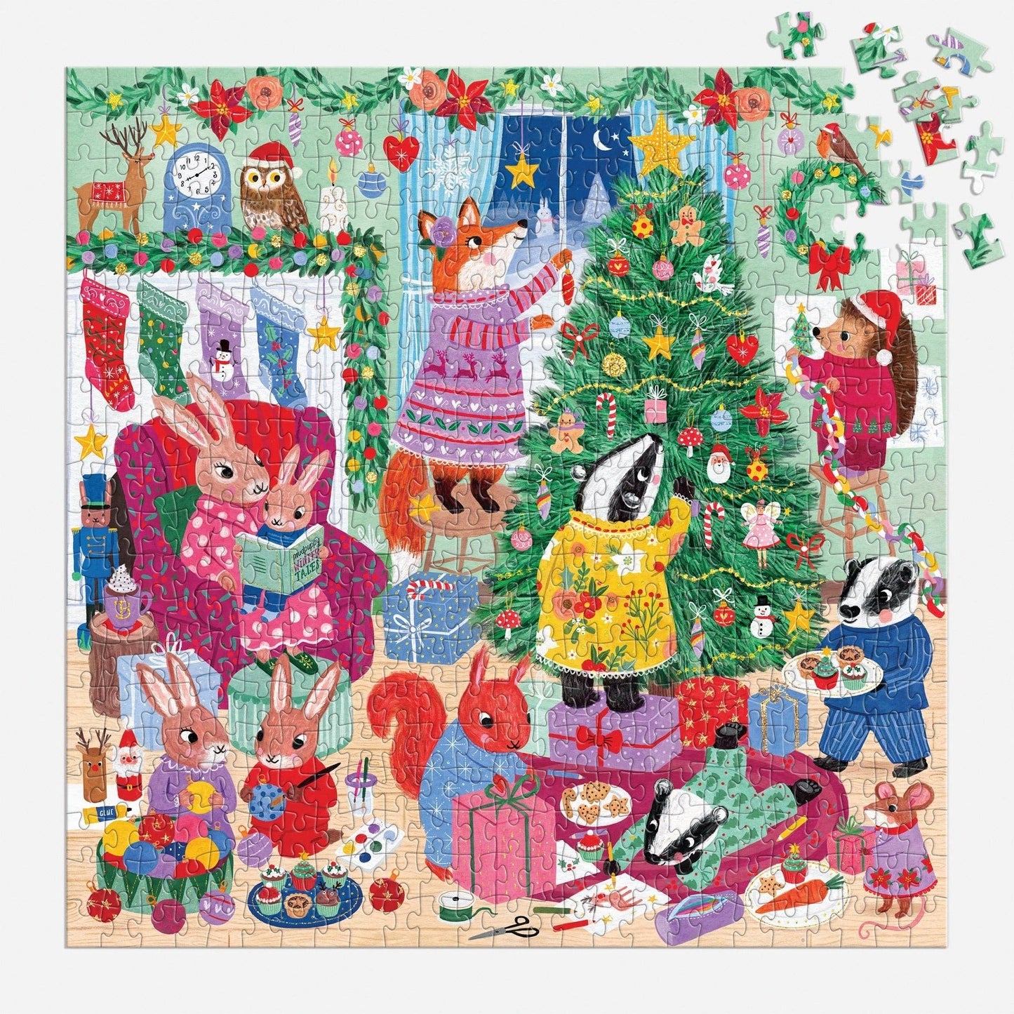 Evergreen Evening 500 Piece Family Puzzle