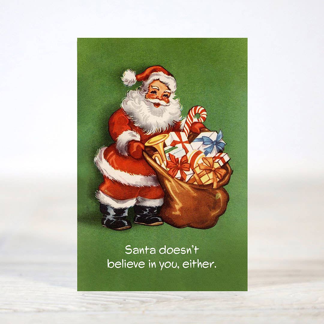Mini 12 Days of Sarcastic Christmas Card Gift Set