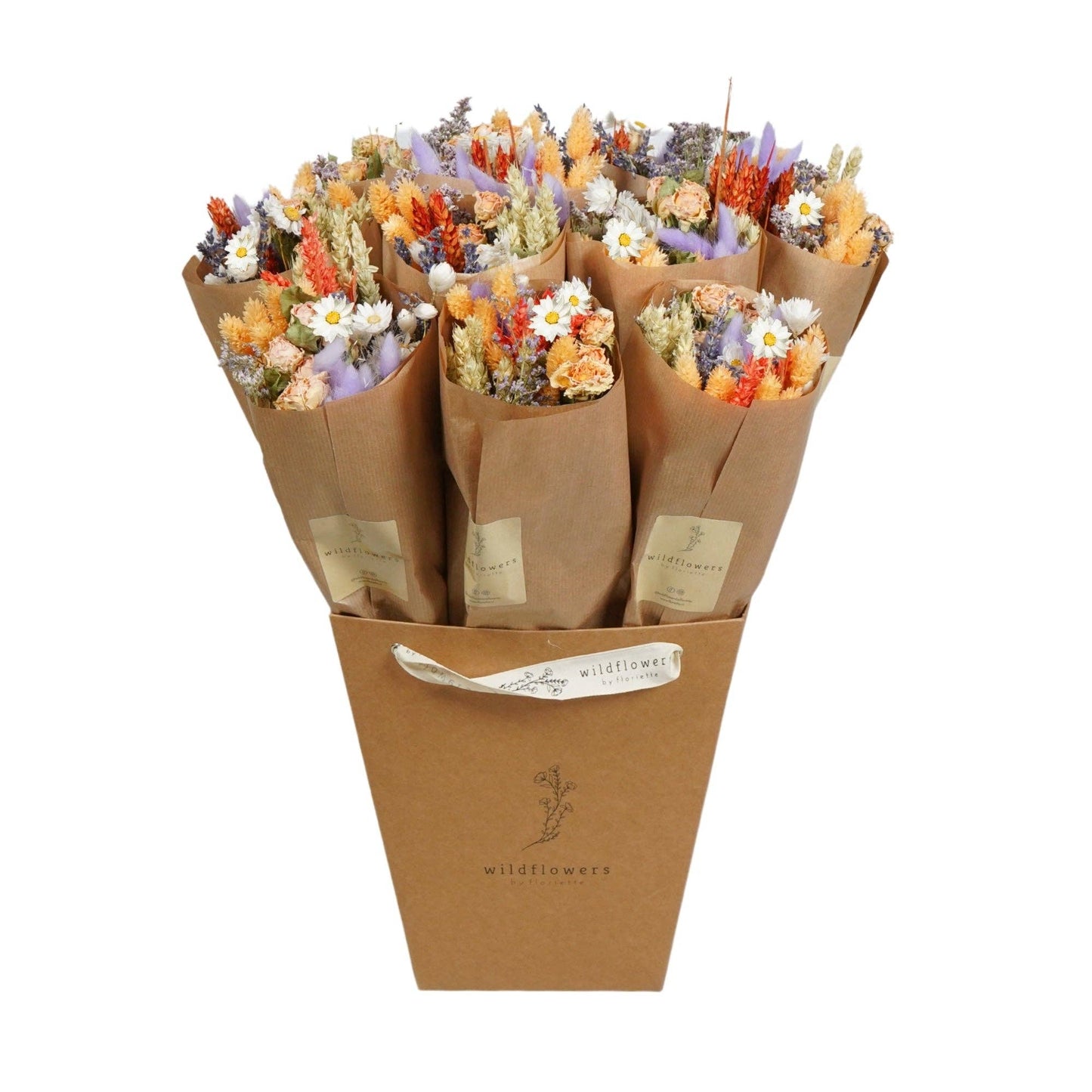 Dried Flowers - Market Bouquet - Lavender Peach