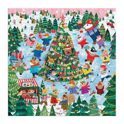 Winter Whirl 500 Piece Family Puzzle