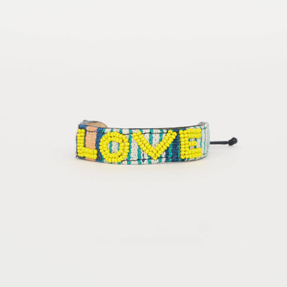 Mara Baule LOVE Bracelet - Yellow