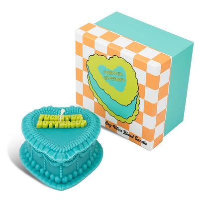 Fuck It Up Buttercup Heart Candle (gift for women, funny)