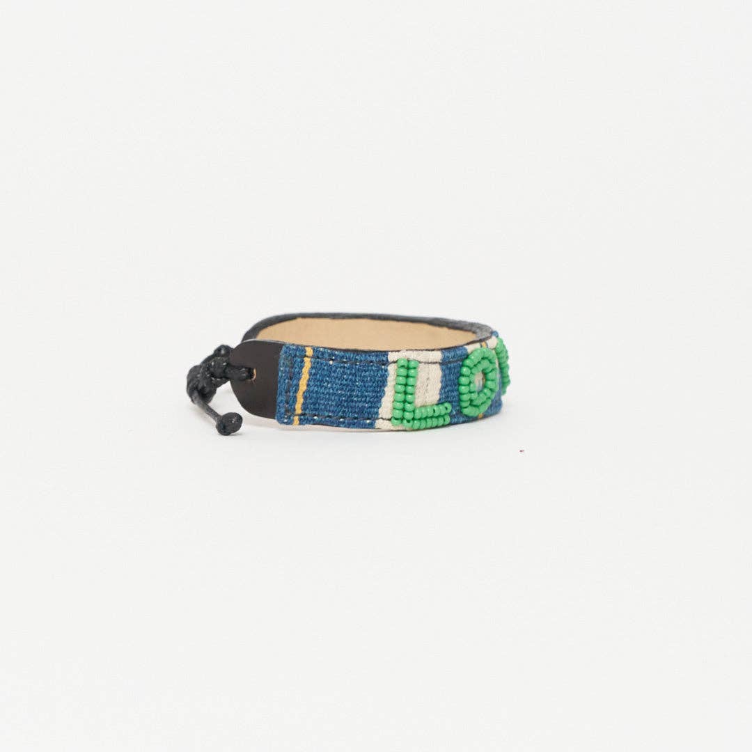 Mara Baule LOVE Bracelet - Apple Green
