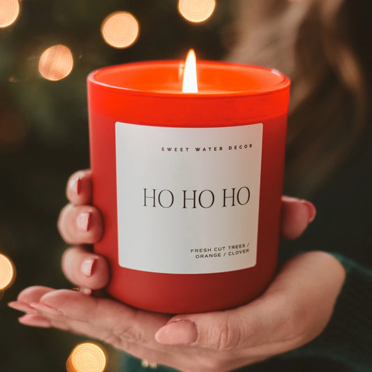 Ho Ho Ho 15 oz Soy Candle