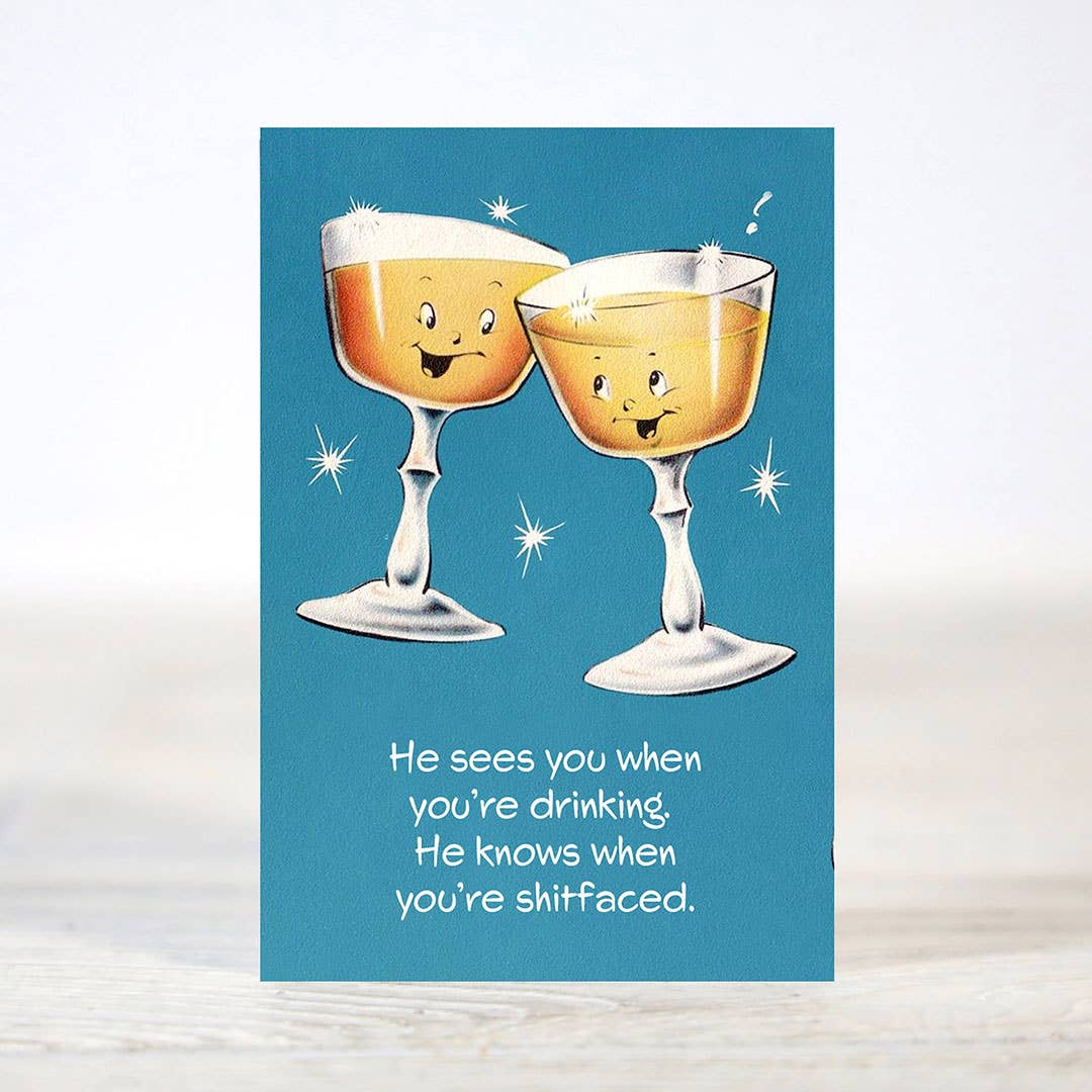 Mini 12 Days of Sarcastic Christmas Card Gift Set
