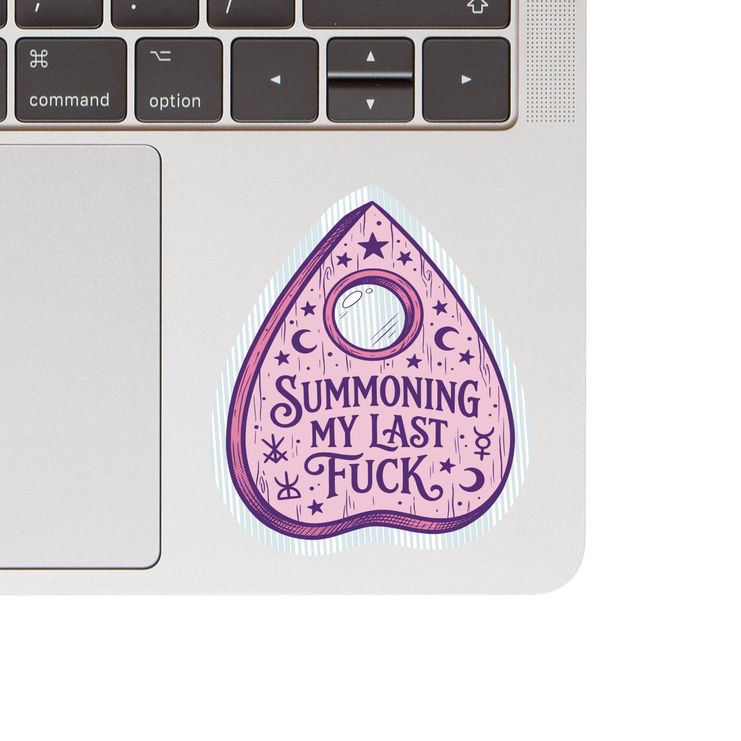 Summoning My Last Fuck Funny Cute High Quality Vinyl Sticker