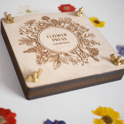 Flower Press Kit - Pressed Floral Accessories