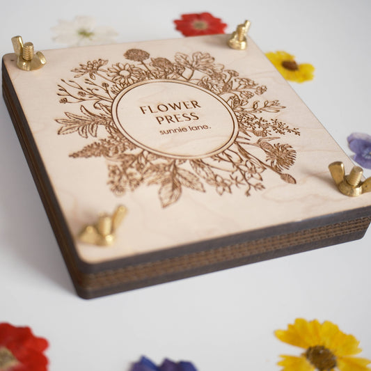 Flower Press Kit - Pressed Floral Accessories