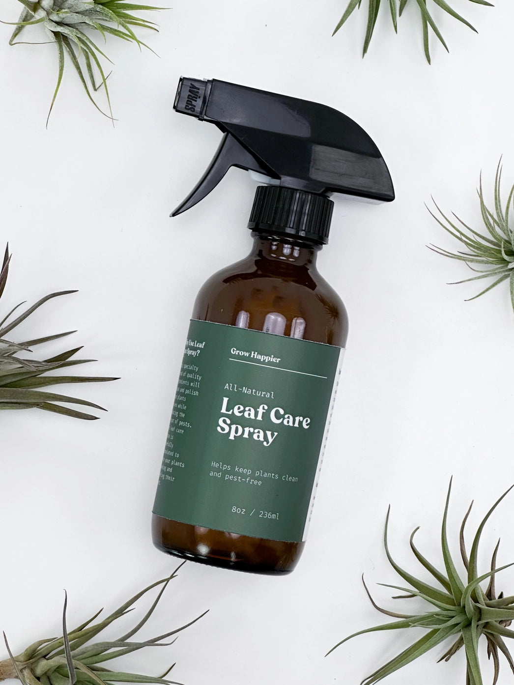 Leaf Care Spray - 8oz L Plant Leaf Cleaner and Shine