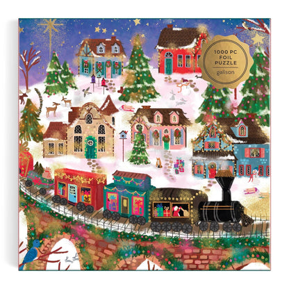 Joy Laforme Twinkletown Express 1000 Piece Foil Puzzle
