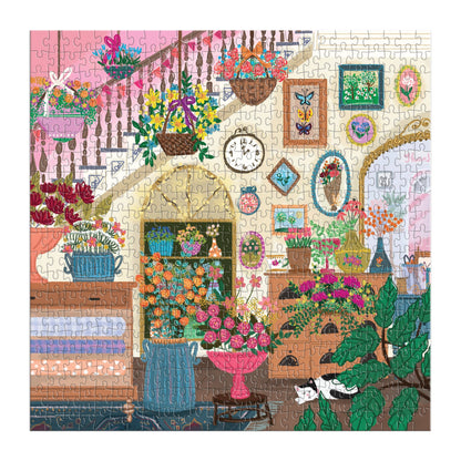 Flower Shop 500 Piece House Puzzle