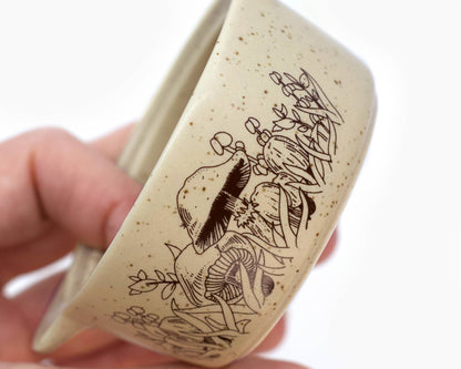 Pyrex-Inspired Forest Fancies Casserole Ceramic Trinket Box